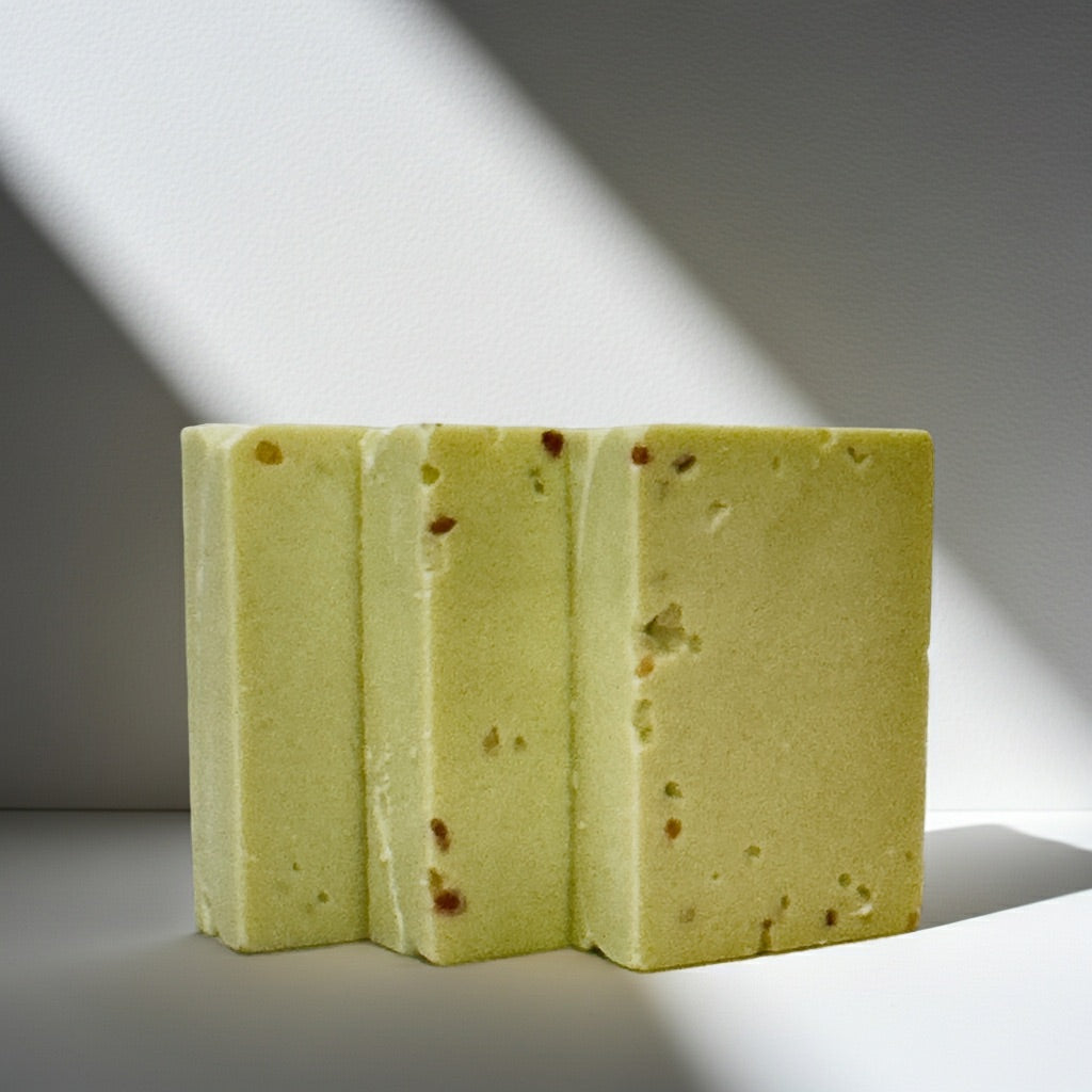 French Green Clay Scrub Bar