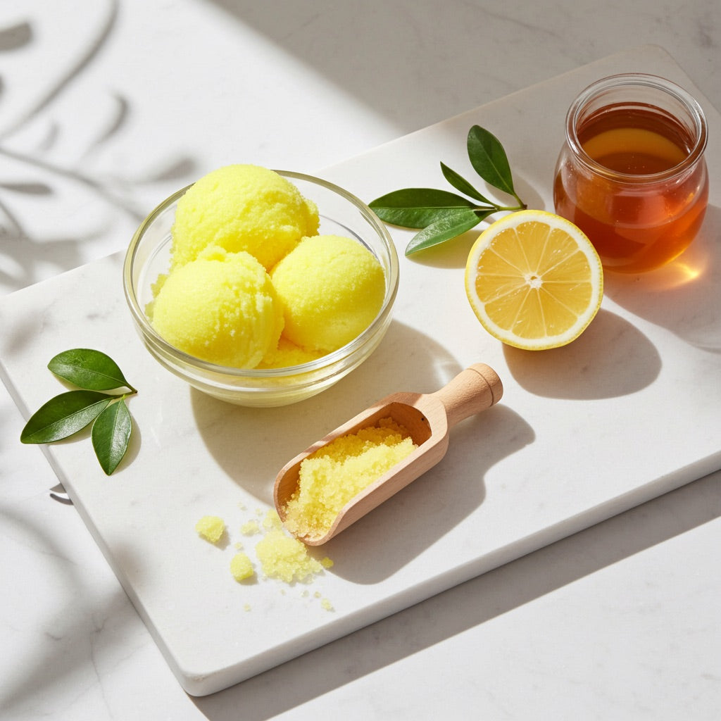 Lemon Honey Body Scrub
